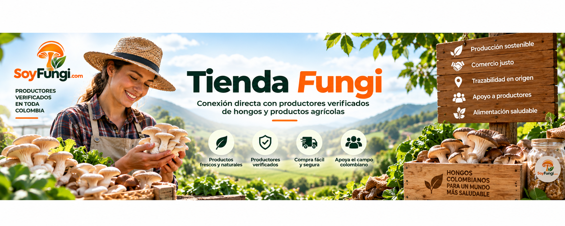 Tienda Fungi - Mercado de Productores Verificados